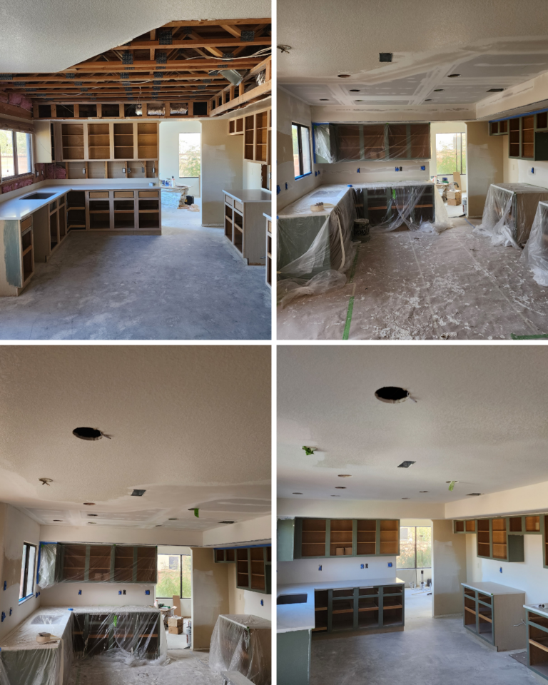 Kitchen Drywall repair in Tucson