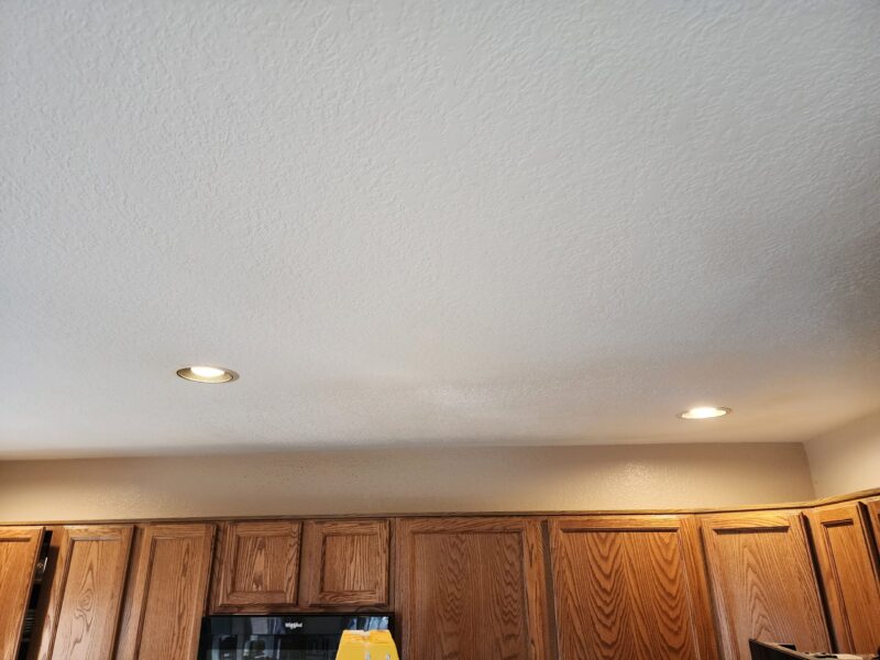 after photo of drywall patch repair in Oro Valley