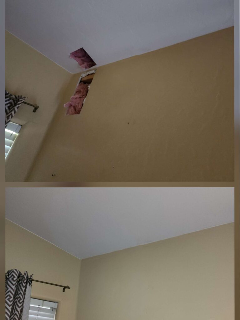 Drywall patch repair in Tucson