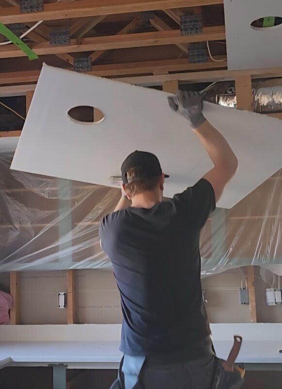 About to hang sheetrock in Oro Valley