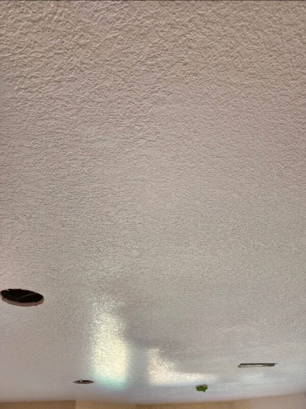 Drywall texture match in Oro Valley